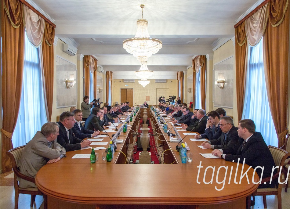 Собрание промышленников и предпринимателей.