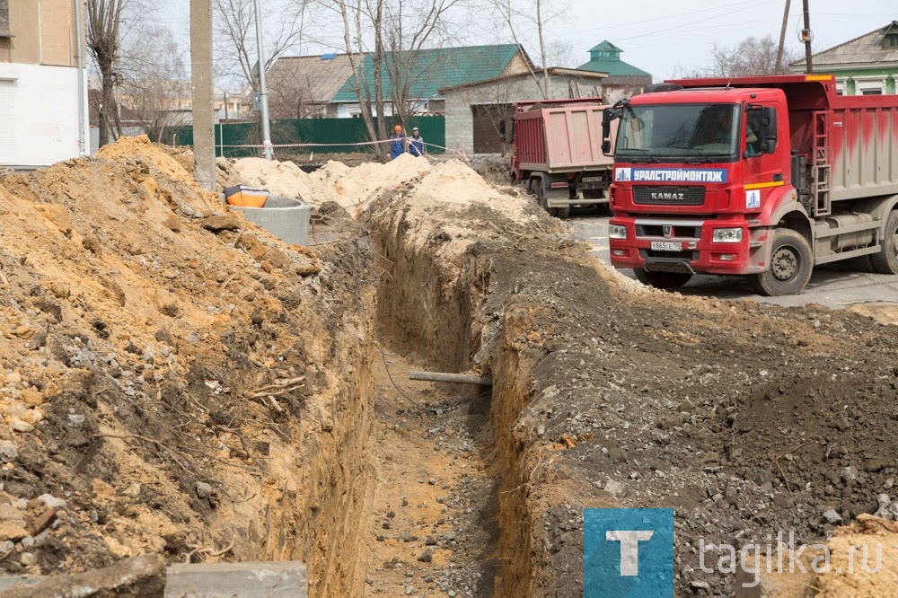 Ремонт дороги на Грибоедова