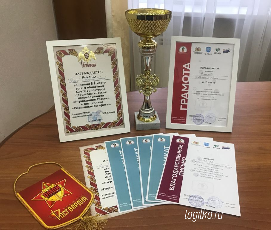 Команда «Успех» гимназии №86 Нижнего Тагила заняла второе место на областном слете «Я – гражданин России»