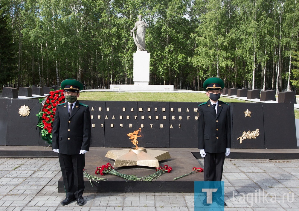 Курсанты военно-патриотического клуба «Ратник» Александр Кононов и Александр Выводнов.