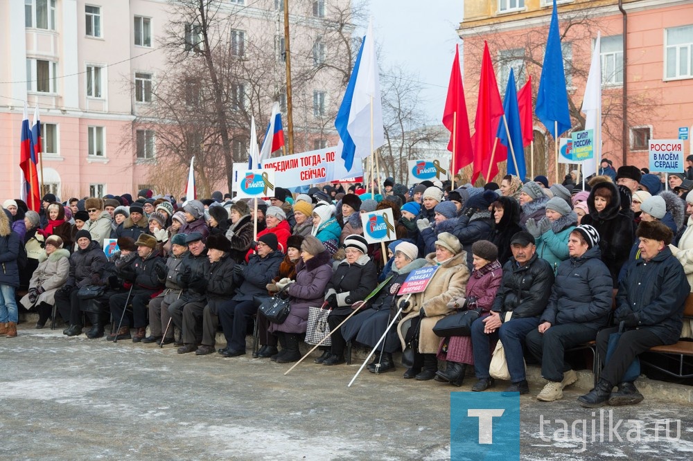 Митинг, посвященный 75-летию победы в Сталинградской битве