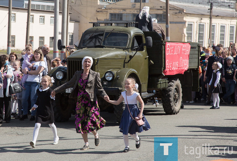 Встреча поезда Победы в Нижнем Тагиле