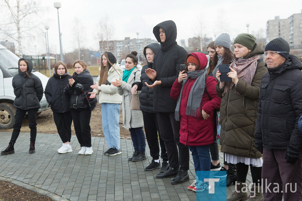 В парке «Народный» установили новую скульптуру