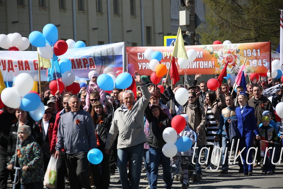 День Победы! Праздничная демонстрация. Продолжение.