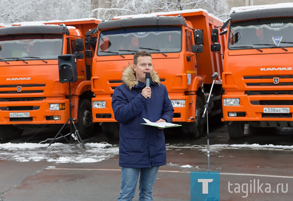 Парад коммунальной техники