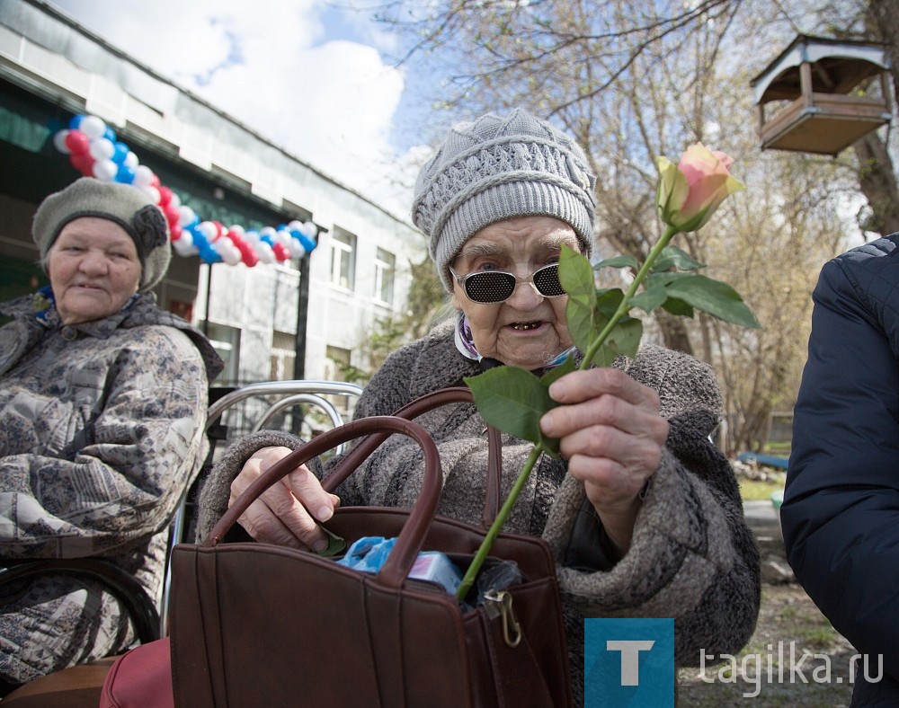 "Поляна ветеранов".