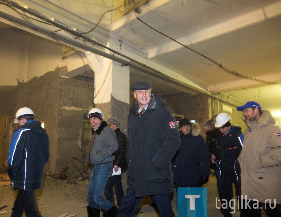 Оперативка по ремонту цирка 27.01.2017г.