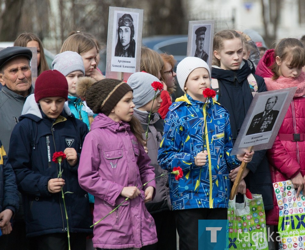 В день Великой Победы мы склоняем головы перед светлой памятью