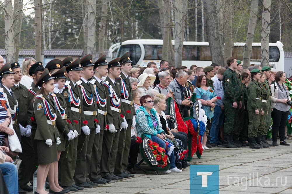 Митинг, посвященный Дню Победы в Великой Отечественной войне 1941-1945 гг. Мемориал Воинской Славы, Рогожино