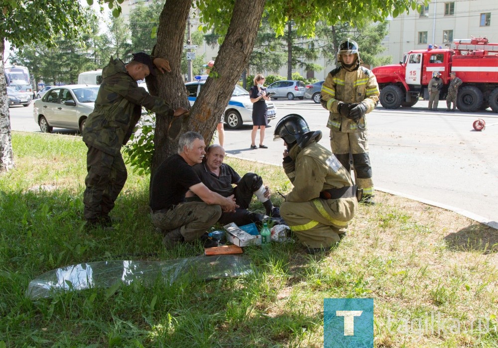 В центре Нижнего Тагила произошло ДТП с участием автобуса