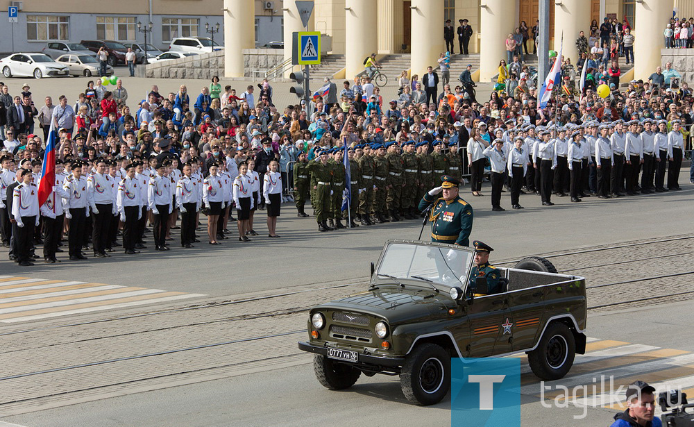 Тагильчане встретили 76-ю годовщину Победы в Великой Отечественной войне