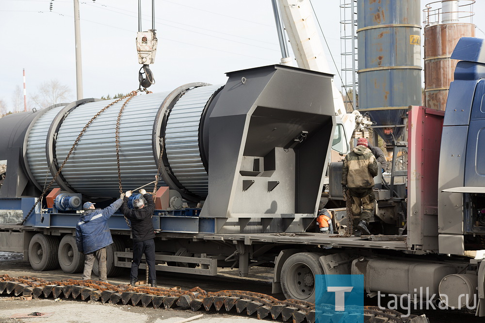 «Тагилдорстрой» модернизирует асфальтный завод