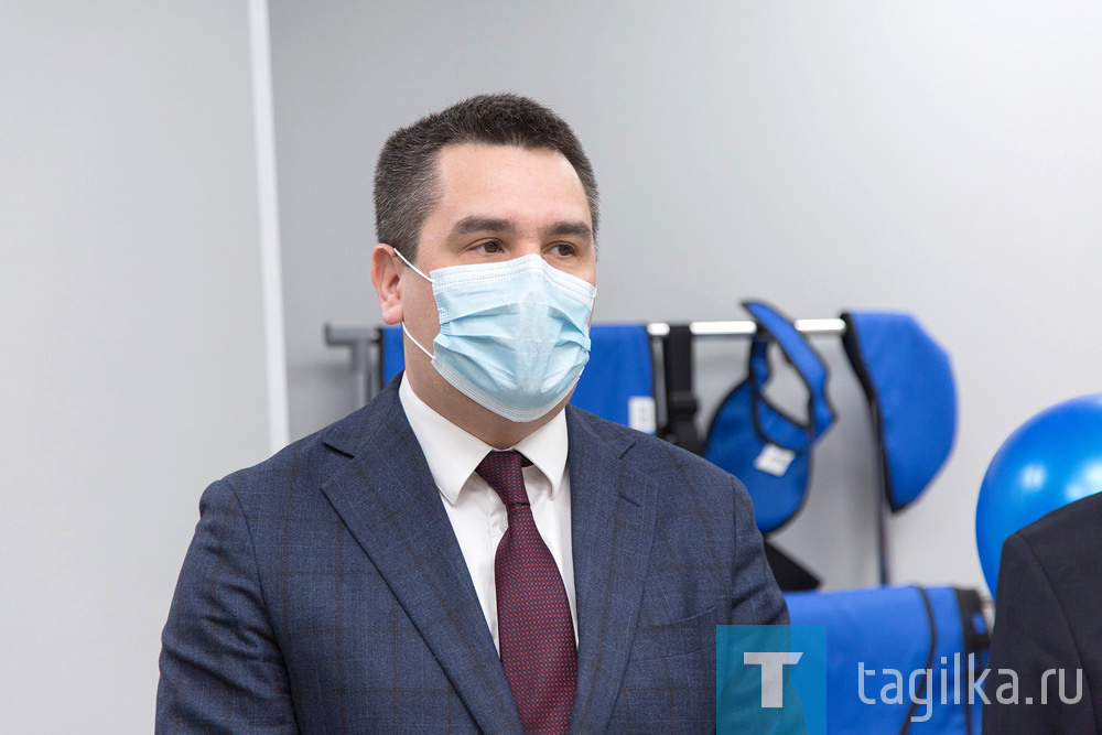 Заместитель министра здравоохранения Свердловской области Денис Демидов.