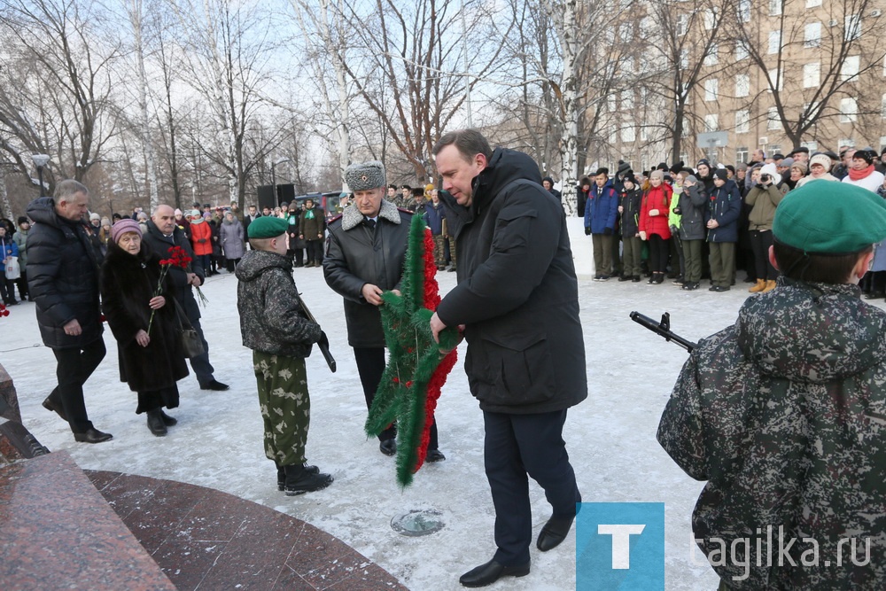 Митинг к 30-летию вывода войск из Афганистана