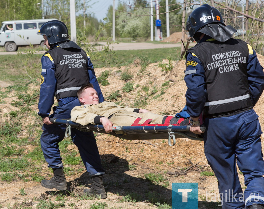 Потушили условное пламя: под Нижним Тагилом прошли пожарные учения