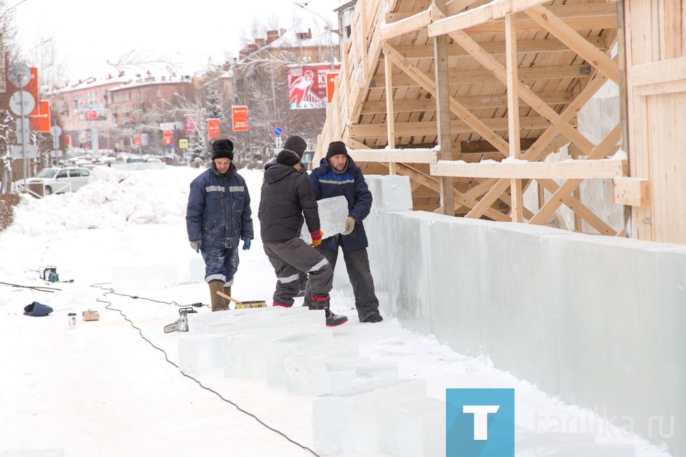 Ледовый городок на Театральной площади. 13.12.2017