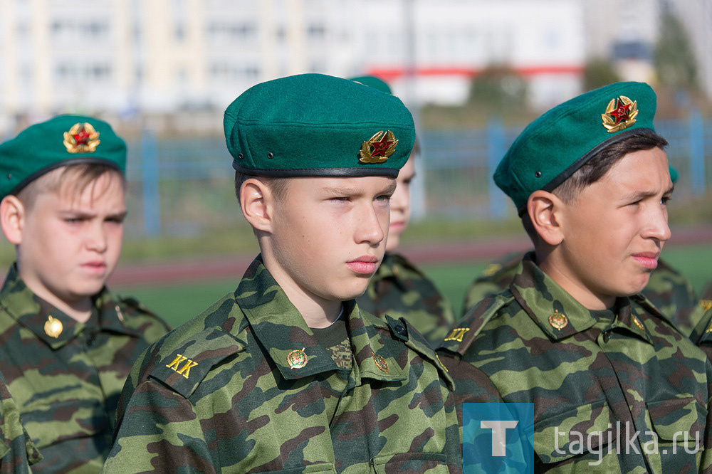 В школе №100 Нижнего Тагила открылся кадетский класс