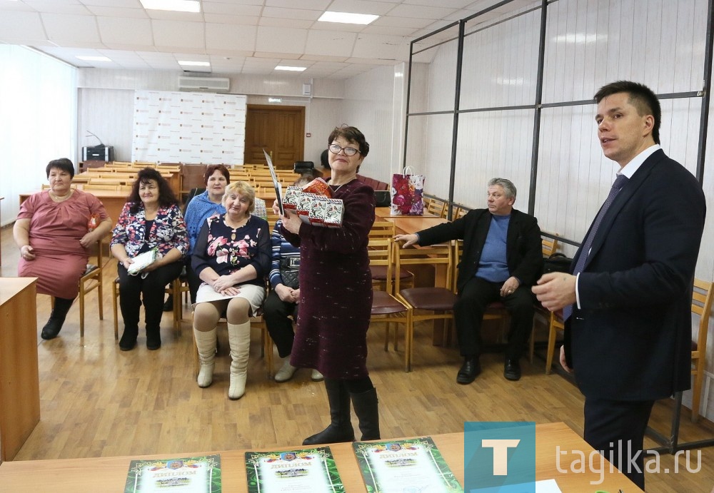 Награждение победителей конкурса "Новогодний ТОС".