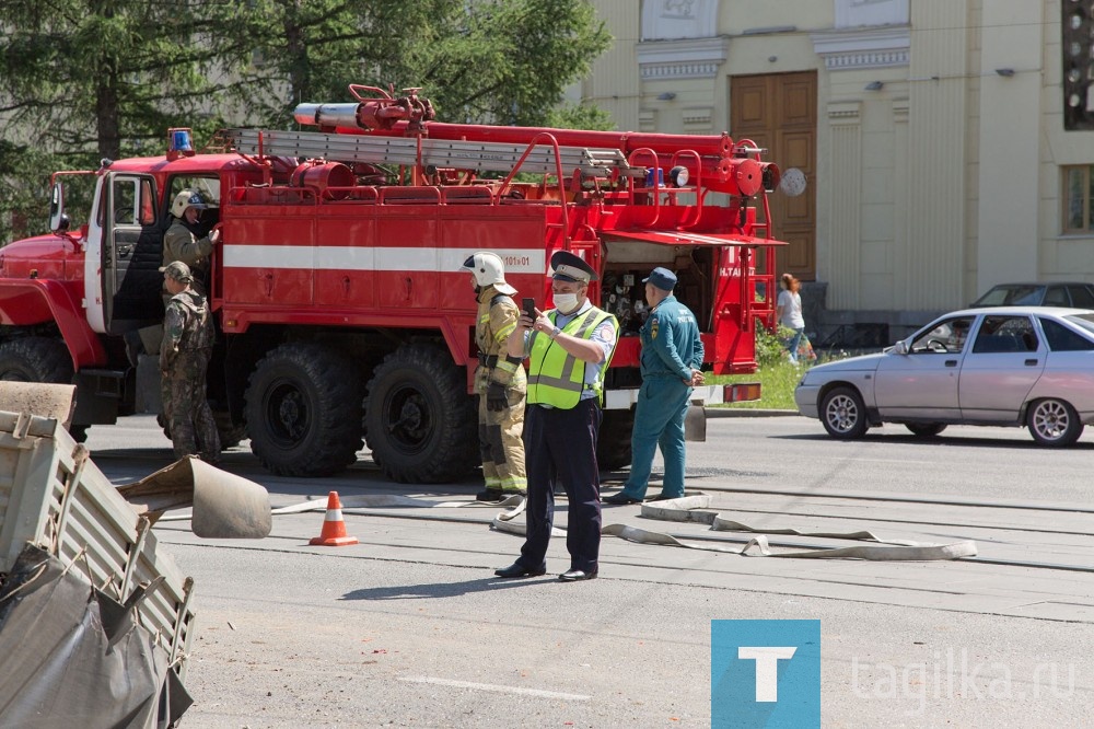 В центре Нижнего Тагила произошло ДТП с участием автобуса