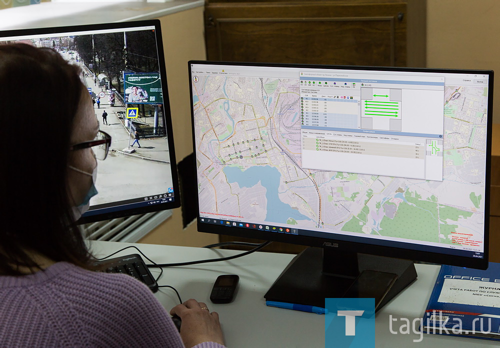 Главе Нижнего Тагила продемонстрировали работу автоматизированной системы управления дорожным движением