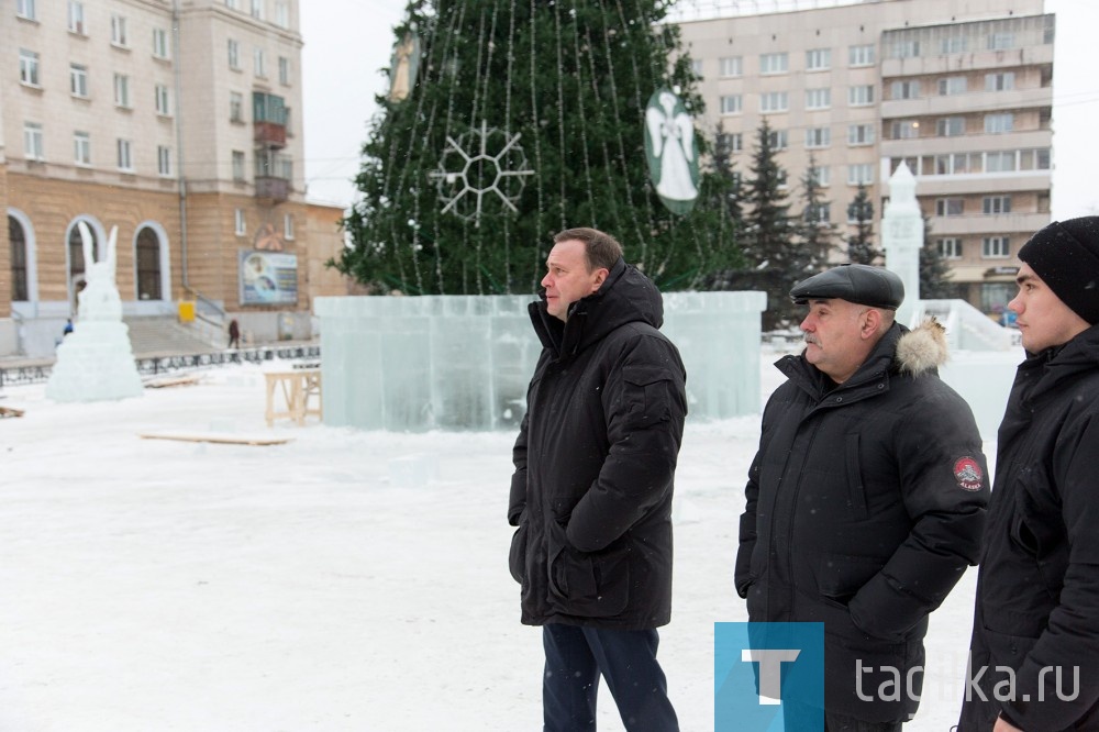 Ледовый городок. 22.12.2018.