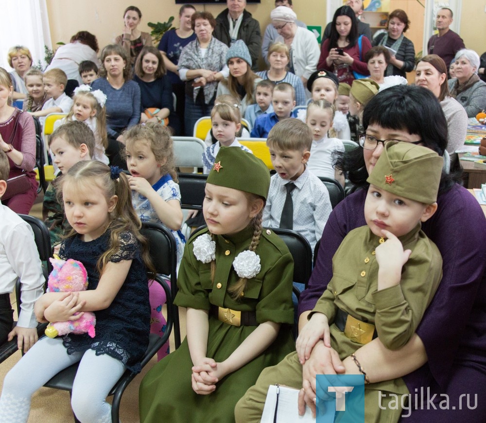 Тагильские малыши собрались на поэтический марафон
