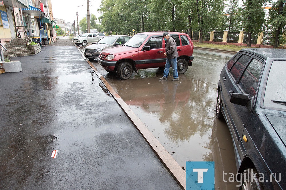 В Нижнем Тагиле пройдет ремонт в местах скопления воды