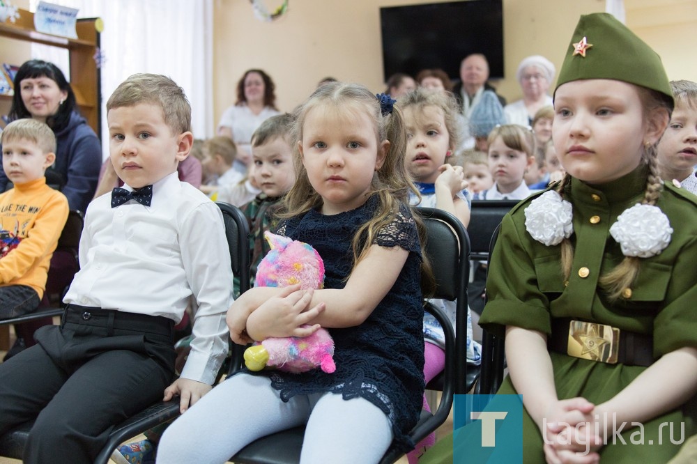 Тагильские малыши собрались на поэтический марафон