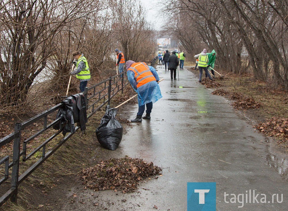 В Нижнем Тагиле проходит Всероссийский субботник