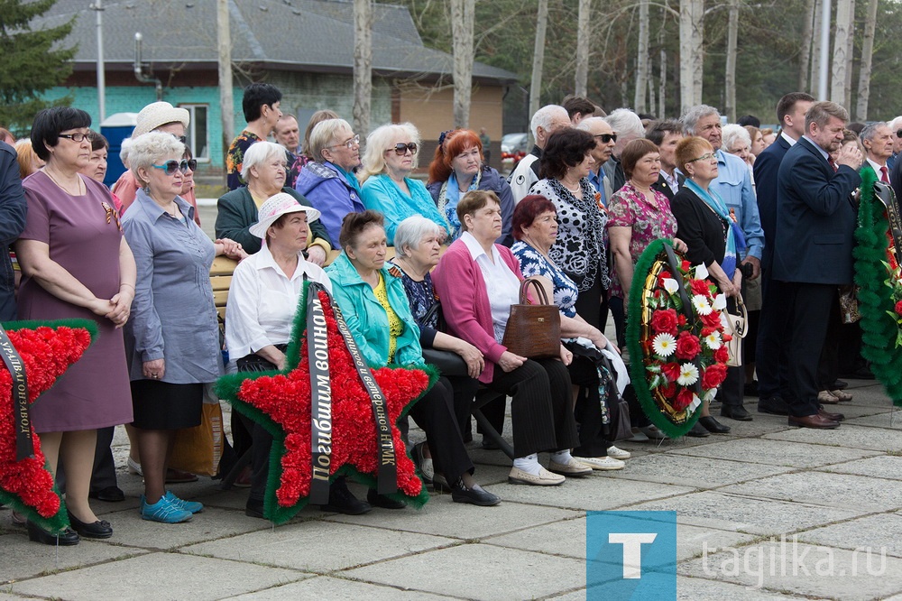 Митинг, посвященный Дню Победы в Великой Отечественной войне 1941-1945 гг. Мемориал Воинской Славы, Рогожино
