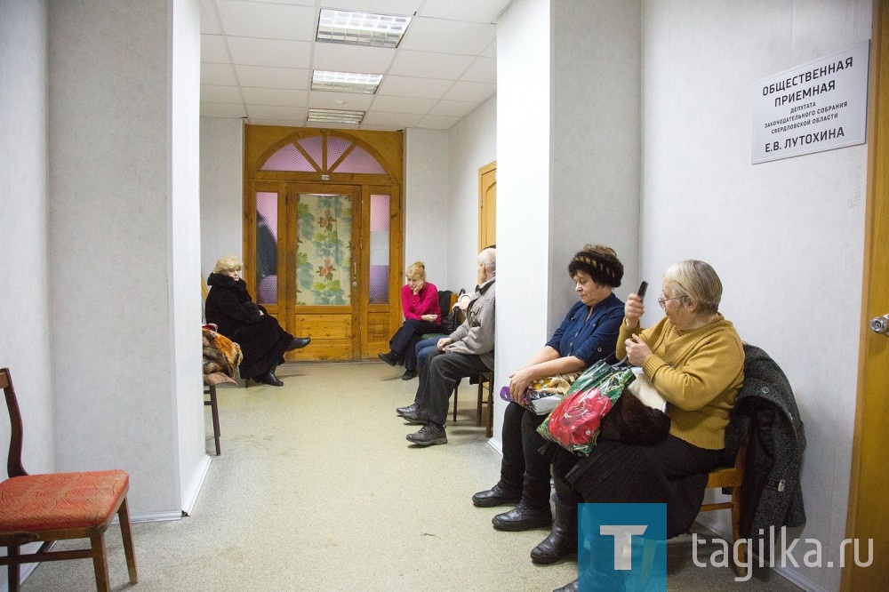 Прием граждан Дзержинского района депутатом Государственной думы России А.В. Балыбердиным.