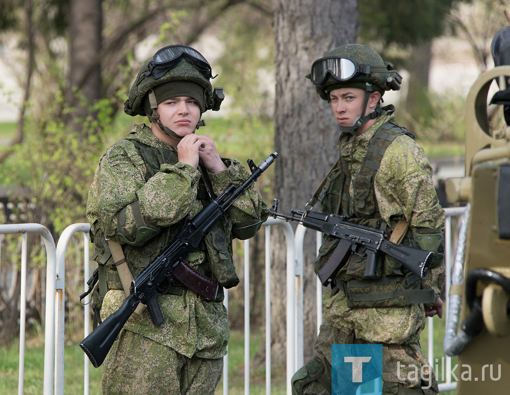 Подготовка военной техники для участия в параде Победы