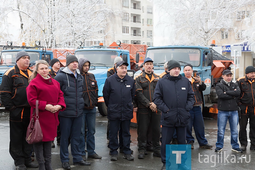 Парад коммунальной техники