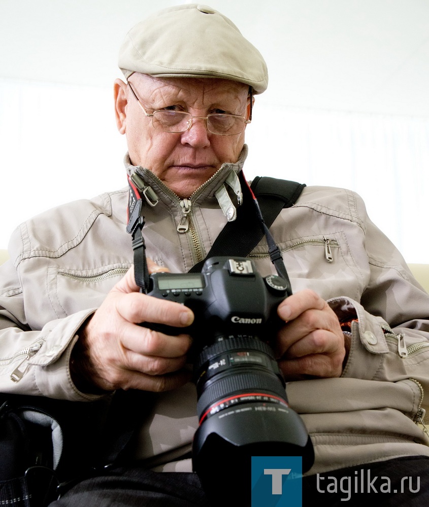 Отметил свой 75-летний юбилей известный в Нижнем Тагиле фотограф Николай Васильевич АНТОНОВ