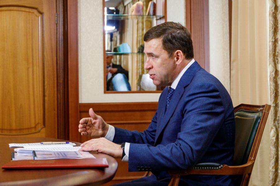 Евгений Куйвашев договорился с «СКБ Контуром» о поддержке одаренных школьников Свердловской области