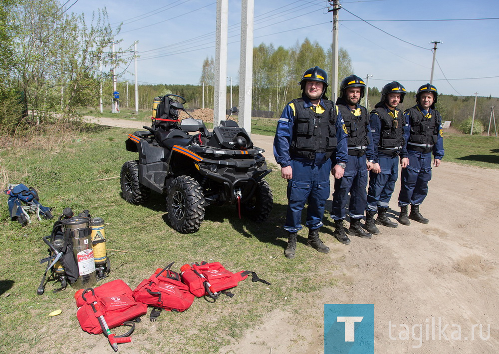 Потушили условное пламя: под Нижним Тагилом прошли пожарные учения