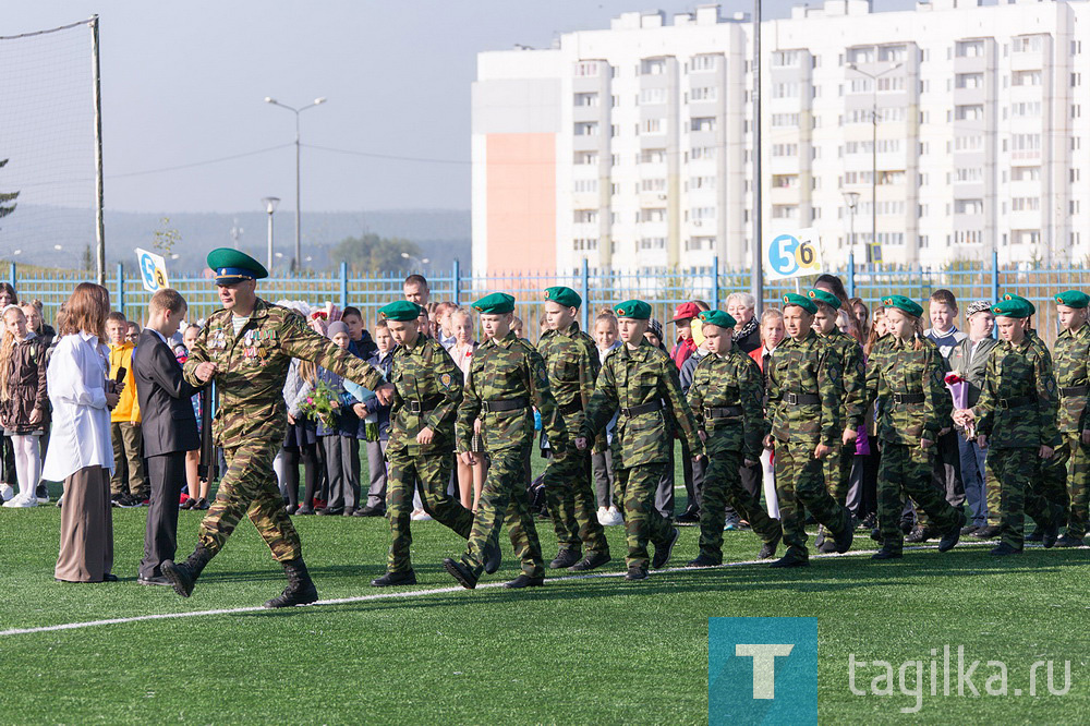 В школе №100 Нижнего Тагила открылся кадетский класс