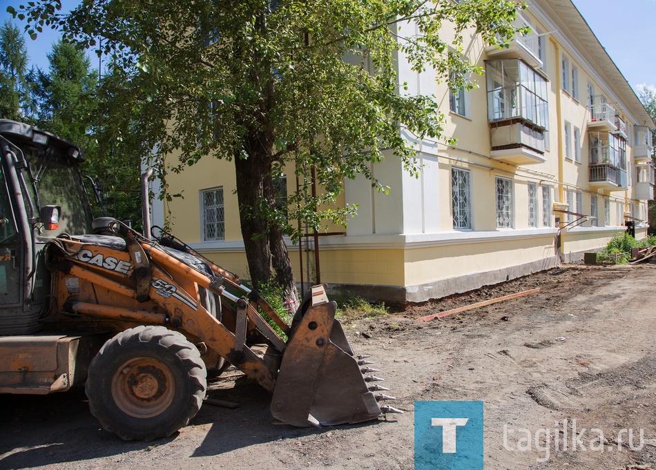 Капитальный ремонт жилых домов по ул. Кутузова.