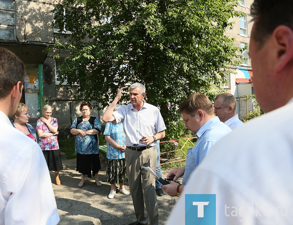 Встреча главы города С. Носова с жителями Тагилстроевского района