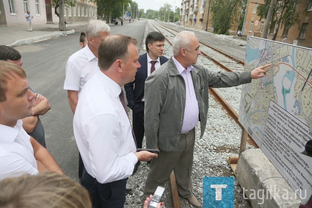 Объезд временно исполняющего полномочия главы Нижнего Тагила Владислава Пинаева по благоустройству  города