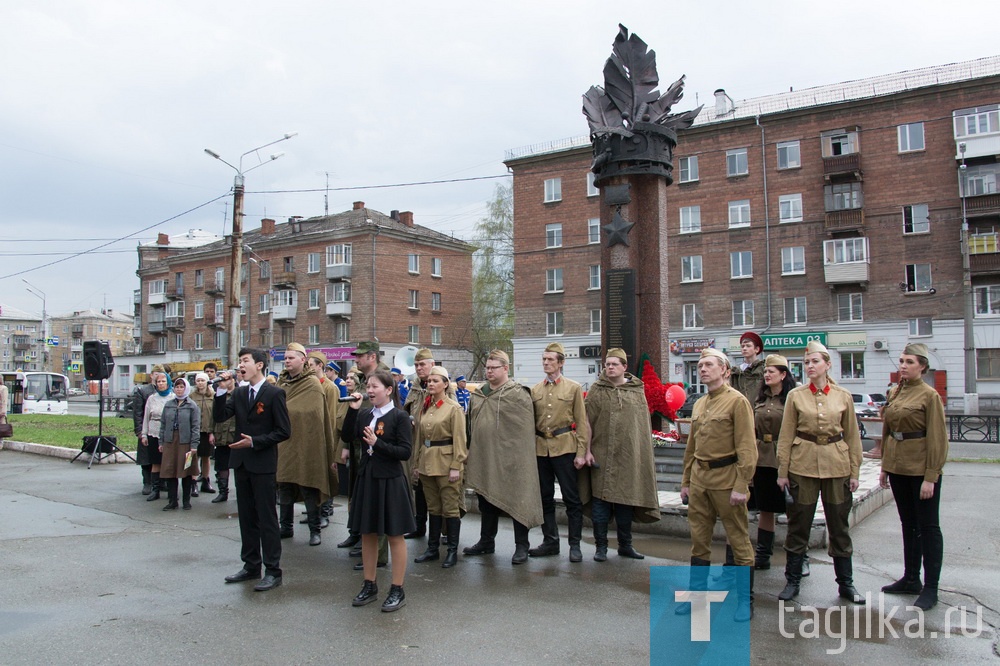 У памятника тагильчанам – Героям Советского Союза состоялся митинг