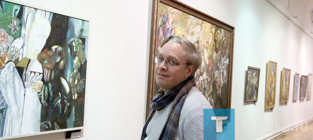 Открытие художественной выставки в память Брусиловского М.Ш.