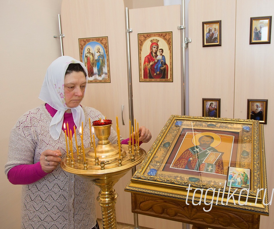 Открытие домового храма во второй городской больнице.