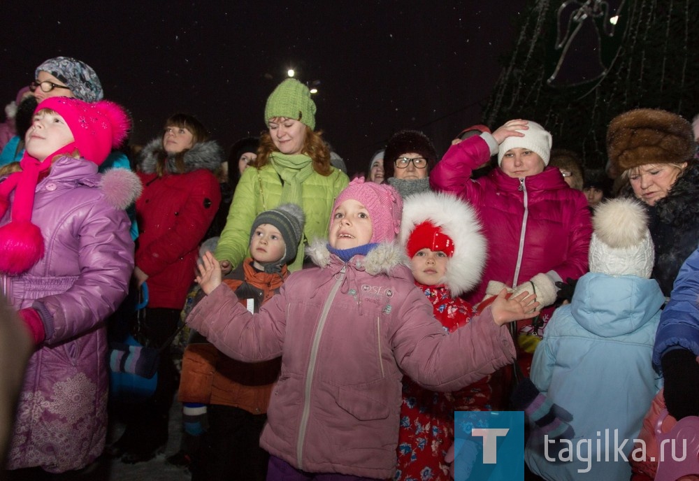 Открытие городской новогодней елки -2017