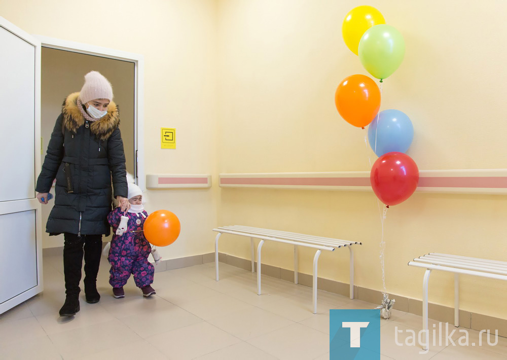 Детская поликлиника на Руднике возобновила свою работу