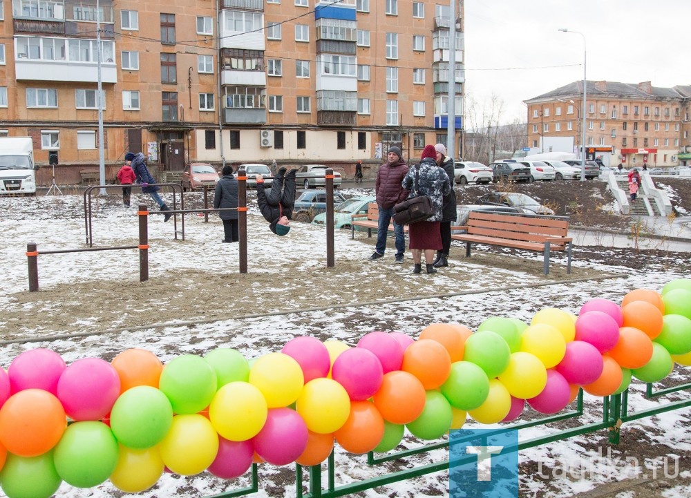 В Нижнем Тагиле благоустроили три двора