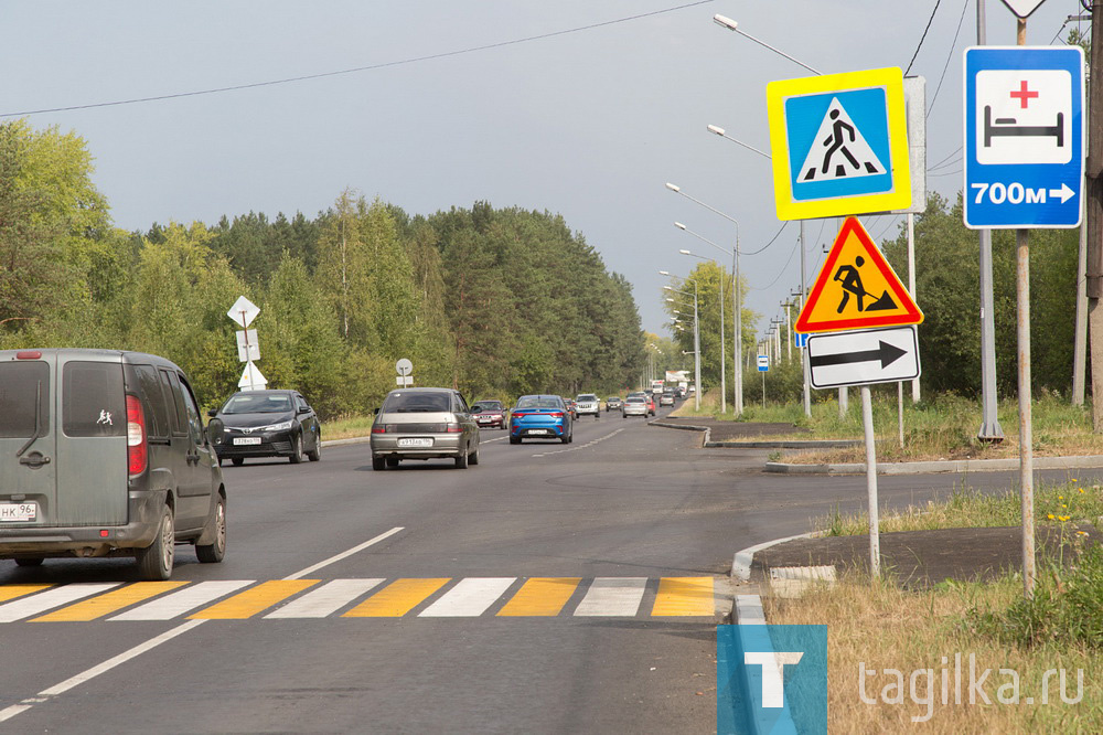 В Нижнем Тагиле приняли в эксплуатацию еще одну дорогу, отремонтированную в рамках нацпроекта