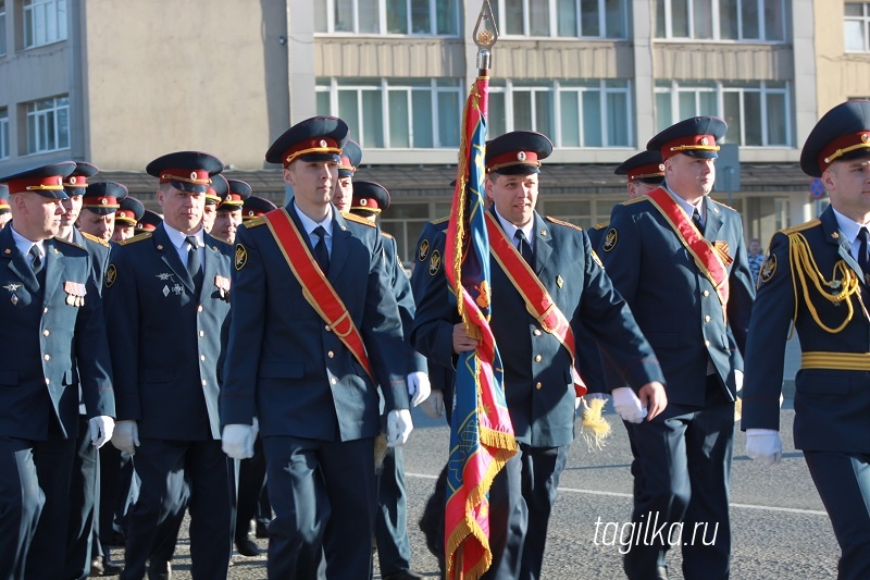 В Нижнем Тагиле отрепетировали Парад Победы