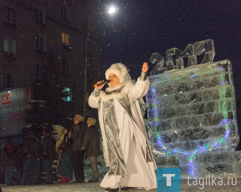Открытие городской новогодней елки -2017