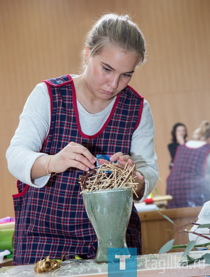  Конкурс в рамках  WorlSkills Russia. Флористика.